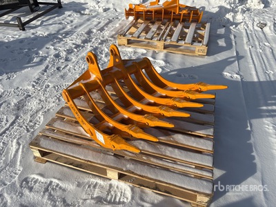 2026 GIYI 31 in Rastrello per escavatore - Fits Cat 305 (Unused)