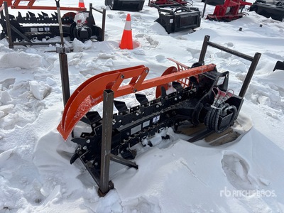 2026 GIYI GY-X39F 39 in Mini Skid Steer Trencher (Unused)