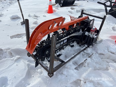 2026 GIYI GY-X39F 39 in Mini Skid Steer Trencher (Unused)