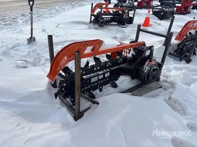 2026 GIYI GY-X39F 39 in Mini Skid Steer Trencher (Unused)