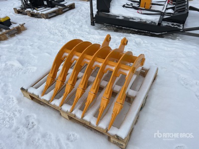 2026 GIYI 31 in Excavator Rake - Fits Cat 305 (Unused)