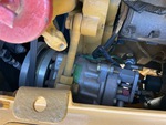 Engine with A/C Compressor