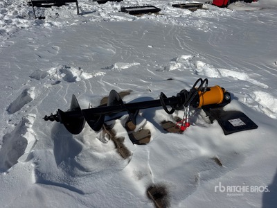 2026 GIYI 12 in Mini Skid Steer Auger (Unused)