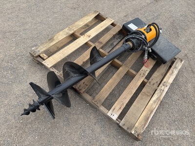 2026 GIYI 13 in Mini Skid Steer Auger (Unused)