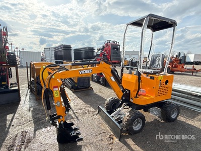 2026 VICSEC VC-L13 Wheeled Mini-pelle  (Unused)