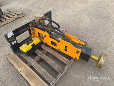 2026 GIYI GY-D680 56 in Skid Steer Post Driver - Fits GIYI D680 (Unused)