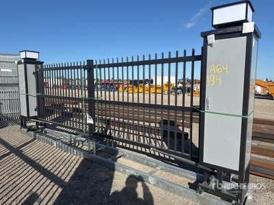 2026 suhivelee SG 19 ft x 7 ft 5 in Wrought Iron Bi-Parting Cancello (Unused)