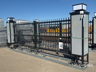 2026 suhivelee SG 19 ft x 7 ft 5 in Wrought Iron Bi-Parting Cancello (Unused)