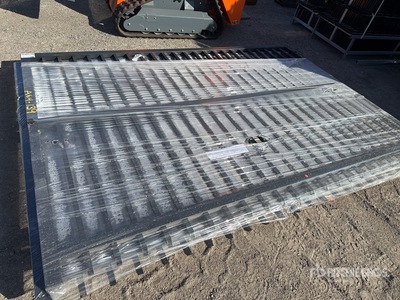 2026 suhivelee SG-20B-1 20 ft x 7 ft Wrought Iron Bi-Parting Cancello (Unused)