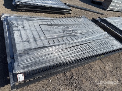 2026 suhivelee SG-20A-1 20 ft x 7 ft Wrought Iron Bi-Parting Cancello (Unused)