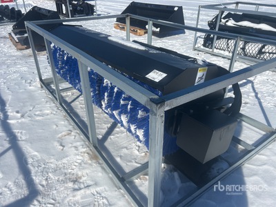 Greatbear 72 In Angle Skid Steer Broom (Unused)