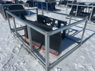 Greatbear 72 in V Skid Steer Snow Blade (Unused)