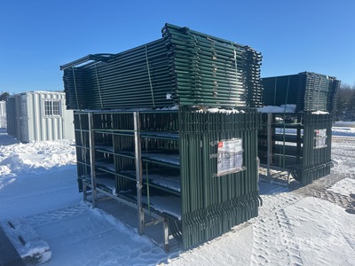 Quantity of Steelman 10 ft x 5 ft 54+2 Corral Panel para ganado (Unused)