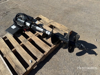 2026 GIYI 11 in Mini Skid Steer Auger - Fits GIYI (Unused)