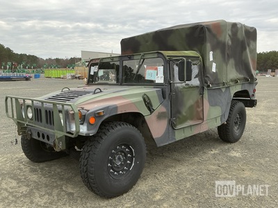 1989 AM General M1097 HMMWV 2 Door Soft Top w/Truck Body