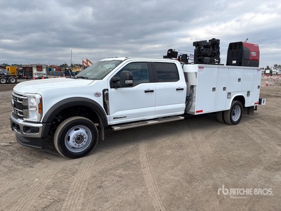 2025 Ford F-550 4x4 Crew Cab Service Truck