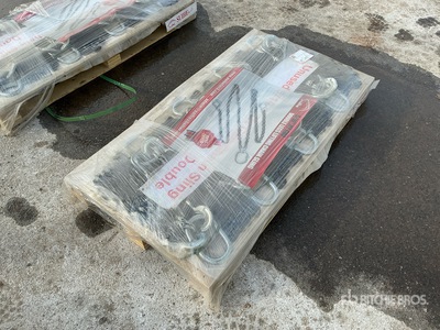 Quantity of (8) Greatbear Double Leg Lifting Chain Sling (Unused)