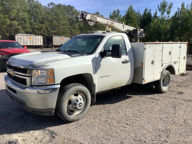 2012 Chevrolet Silverado 3500HD 4x2 Service Truck