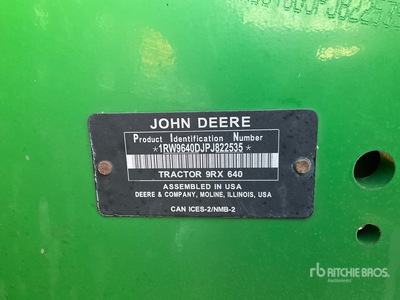 2023 John Deere 9RX 640 Track Tractor