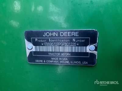 2016 John Deere 9570RX Raupentraktor