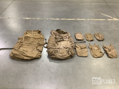 (72) Field Packs, (188) Ammunition Bags & (252) Hydration Pouches