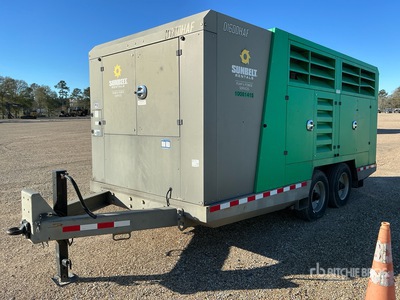2018 Sullivan D1600PHCU4AF 1600 cfm Mobile Luftkompressor