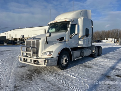 2020 Peterbilt 579 6x4 3- Achs Sattelzugmaschine mit Schlafkabine