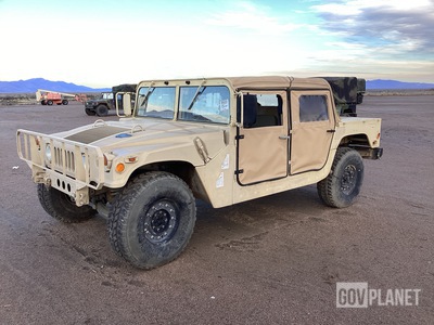 AM General M1097R1 HMMWV 4 Door Soft Top w/Truck Body
