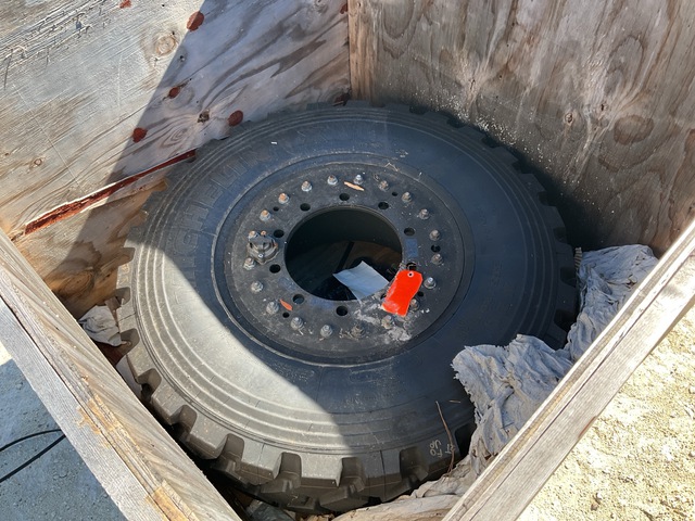 Michelin 365/80R20 Tire w/Wheel