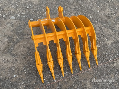 2026 GIYI 32 in Rastrello per escavatore - Fits Cat 305 (Unused)