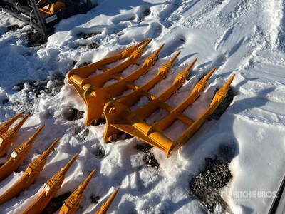 2026 GIYI 43 in Rastrillo para excavadora - Fits Cat 305 (Unused)