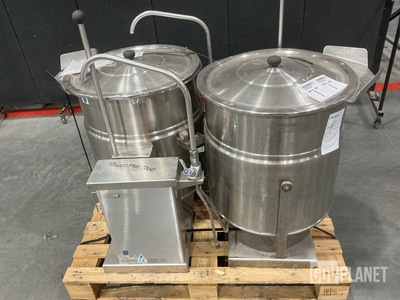 (2) Cleveland Kettles