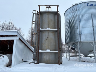 2011 Highland 400 bbl Skid Mounted Diesel Tank