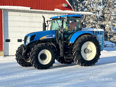 2008 New Holland T7040 4WD-tractor