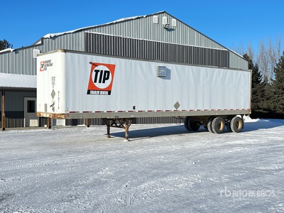 1989 Fruehauf 45 ft T/A Generator Gesloten aanhangwagen