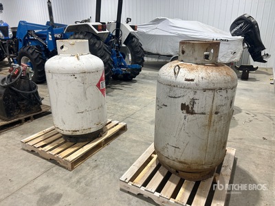 Quantity of (2) 1000 lb Propane Tank
