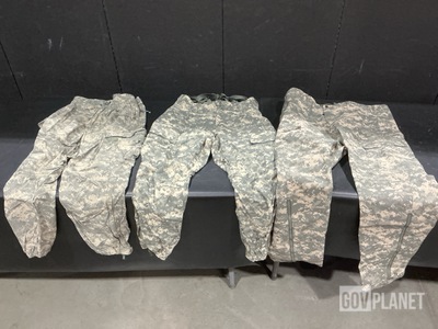 (47) Pairs of Assorted Trousers & (3) Wet Weather Parkas