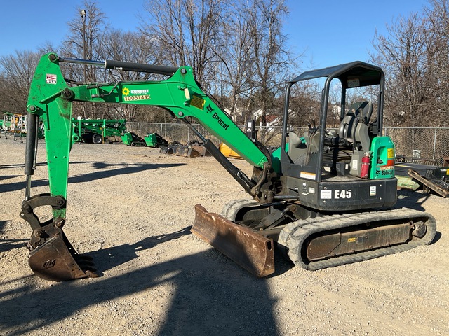 2018 Bobcat E45 Mini Excavator