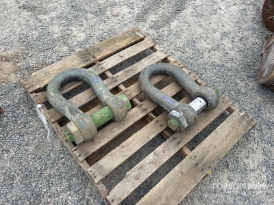 Quantity of (2) 120 Ton Shackle