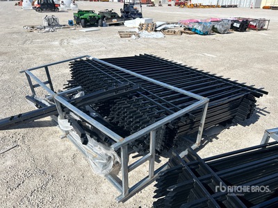 2026 FENS FEN20 10 ft x 7 ft Powder Coated Clôture (Unused)