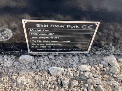 2026 GIYI GY-DHC 59 in Horquillas para minicargadora (Unused)