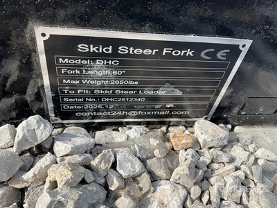 2026 GIYI GY-DHC 59 in Horquillas para minicargadora (Unused)