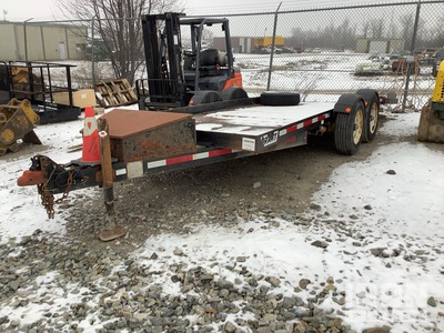 2016 EZ Ramp Trailer 10000 lb 19 ft T/A Equipment Trailer
