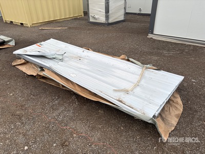 Quantity of (100) 2026 SKLP SKL100 Galvalume Steel Sheets 118 inches