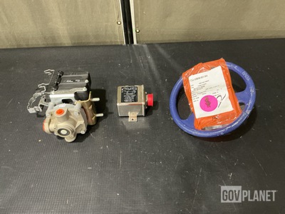 (2) Relay Valves, (1) Wheel Assembly, (1) Protector & Assorted Items