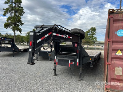 2014 PJ FD402 40 ft T/A Pritsche Anhänger