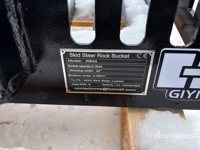 2026 GIYI GY-RB44 Mini Divers - Accessoires pour chargeuse à différentiel (Unused)