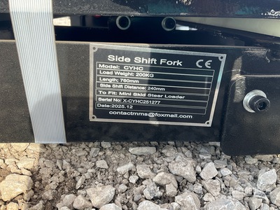 2026 GIYI GY-CYHC 30 in Mini Horquillas para minicargadora (Unused)