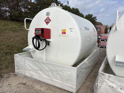 2025 AM Tank 2300N 2376 gal Skid Mounted Steel Diesel Kraftstofftank (Unused)