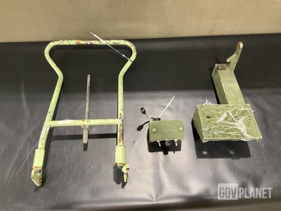 (1) Vehicular Foot Rest, (1) Control Box, (1) Door Latch & Assorted Items